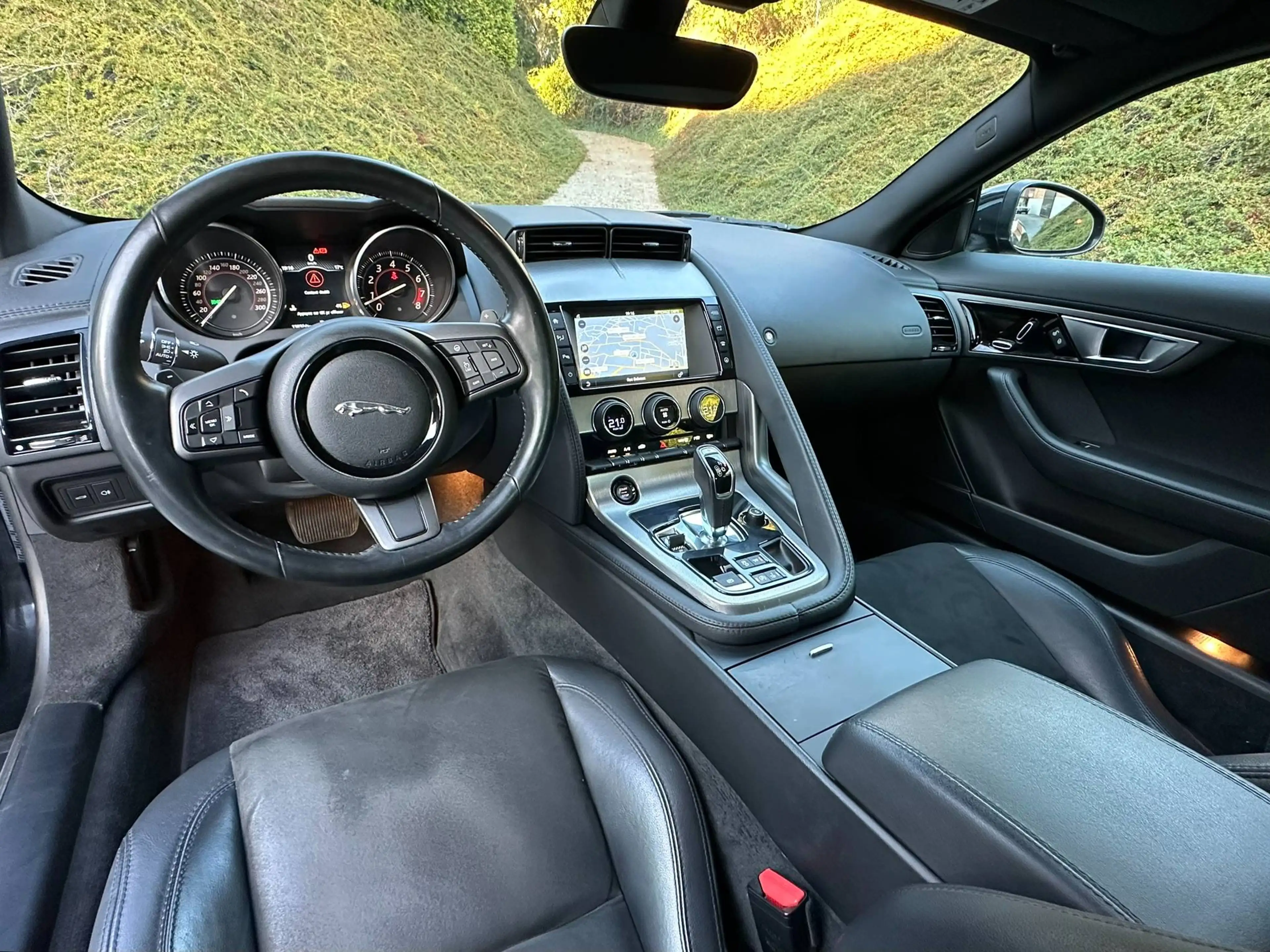 Jaguar F-Type 3.0 V6 /Carnet Jaguar /Très bon état /1er propriétaire /Belge /Moteur neuf!! — photo 8