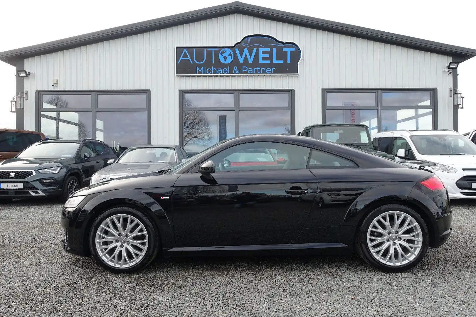 Audi TT Coupe 2.0 TDI Coupe ultra lück.AUDIScheckheft Schwarz - 1