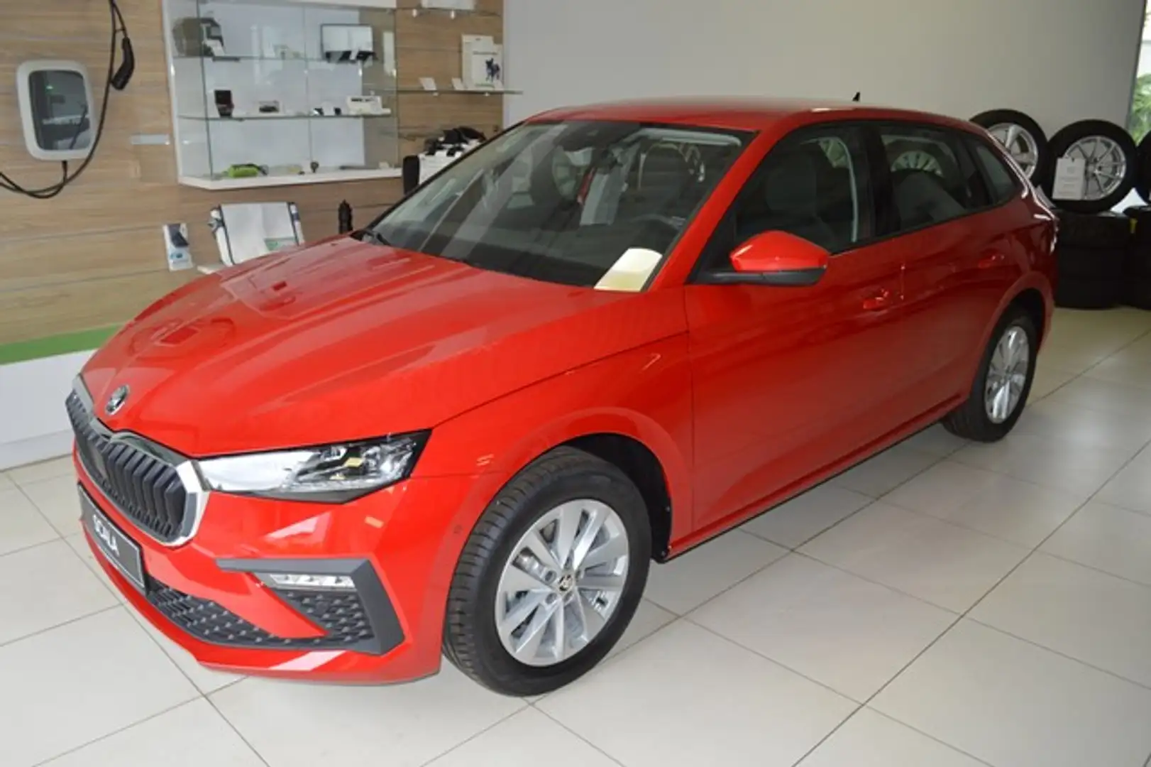 Skoda Scala Selection 1.0 TSI DSG FACELIFT Navi ACC Rückfah... Rot - 1