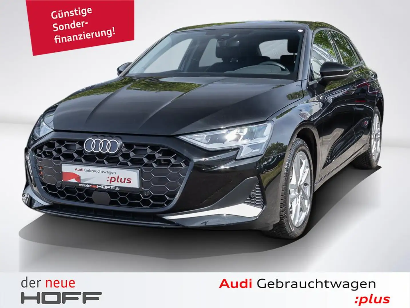 Audi A3 35 TFSI Advanced S tronic Kamera ACC SH Navi Plus Zwart - 1