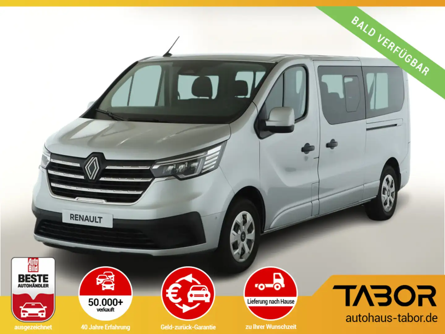 Renault Trafic Grand Evolution SHZ Kam LED PDC UVP-39%* Grau - 1