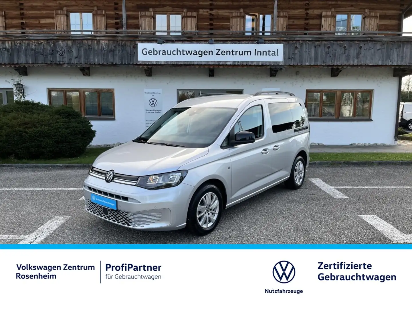 Volkswagen Caddy Kombi 1,5 TSI (Navi+Klima+ACC+Standhzg.) Argento - 1