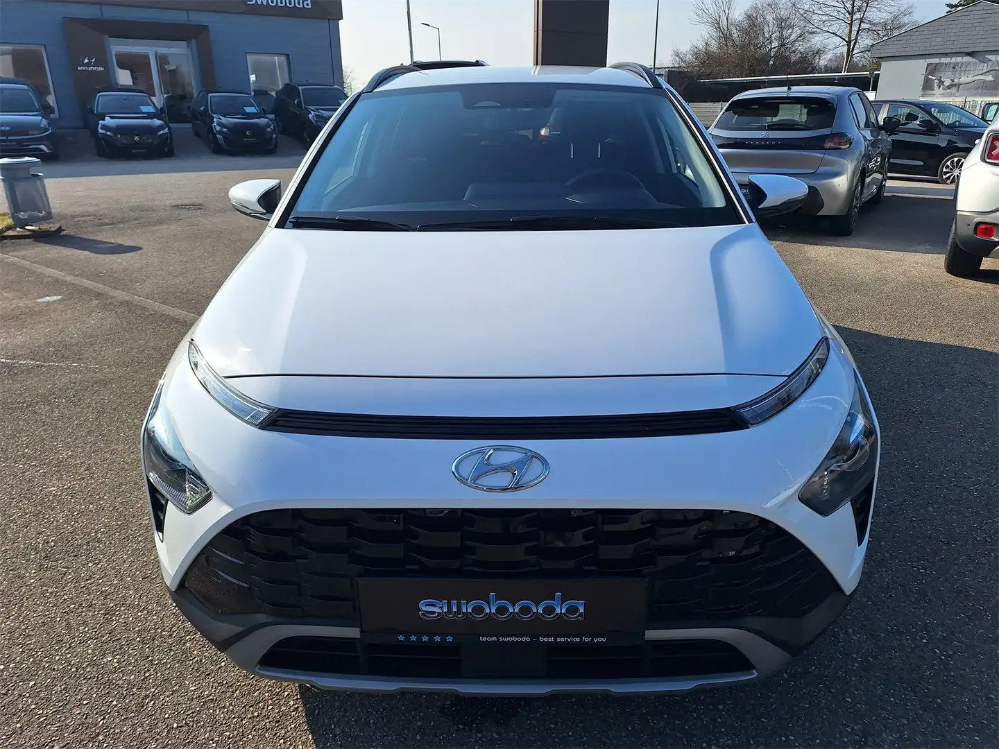 Hyundai BAYON Bayon i-Line Plus 1,0 T-GDi DCT y1bp3 Weiß - 2