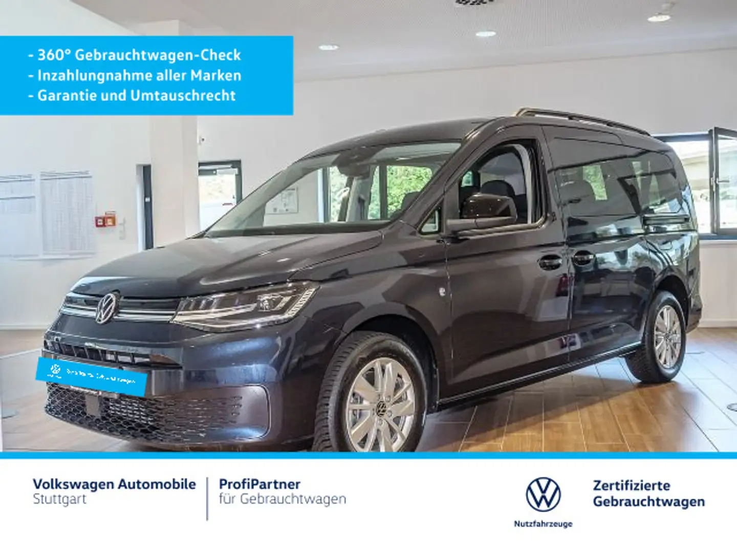 Volkswagen Caddy Life DSG 1.5 TSI 7-Sitzer Blau - 2