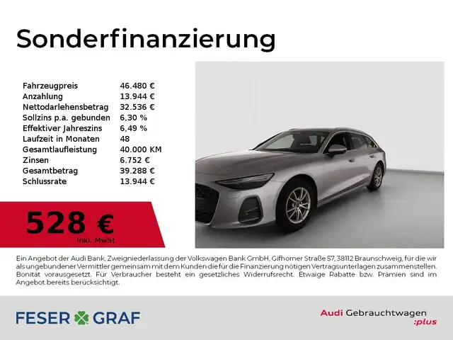 2025 Audi A6 in Silver for sale