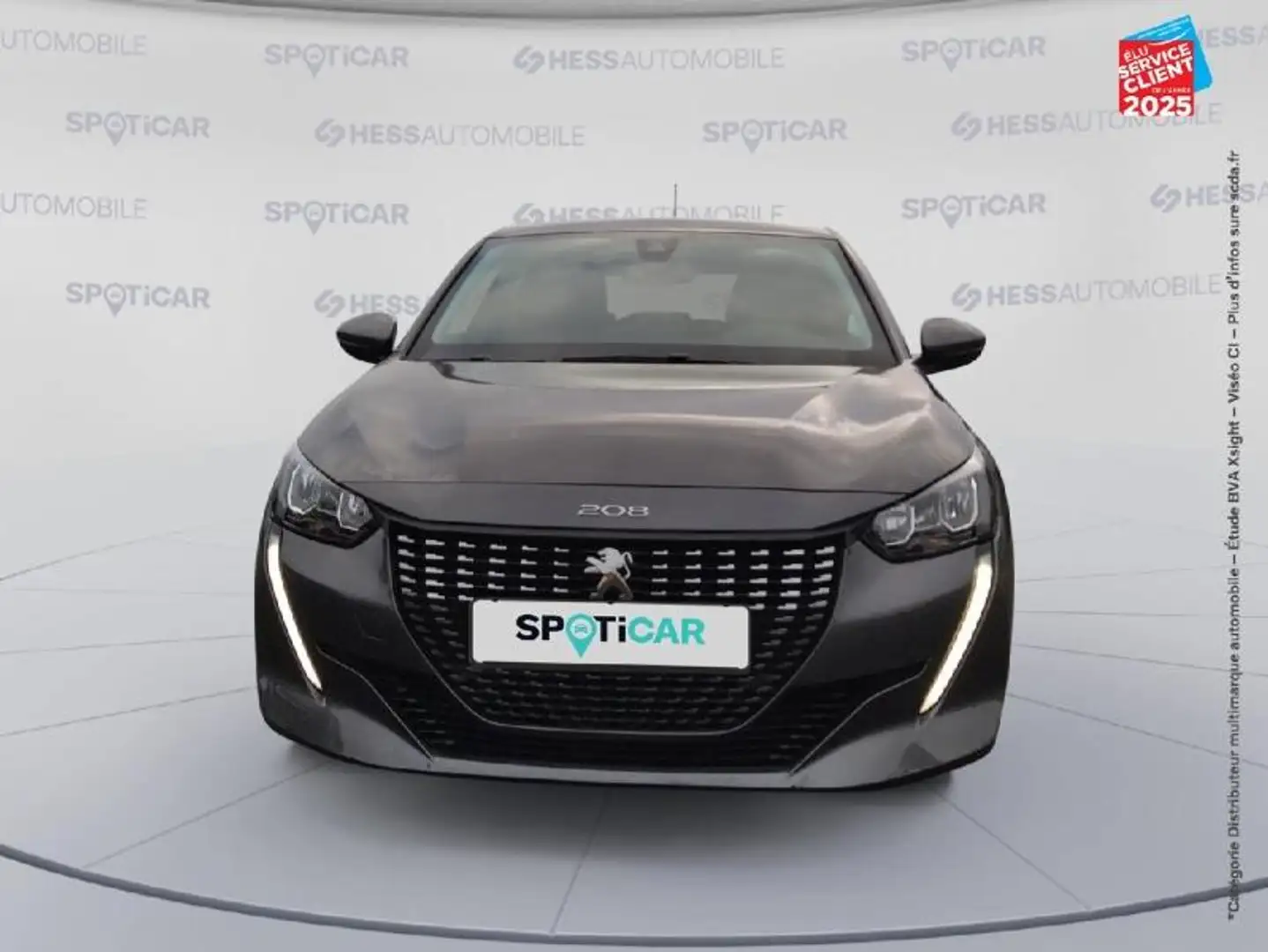 Peugeot 208 1.2 PureTech 100ch S/S Allure EAT8 Camera Carplay Grau - 2