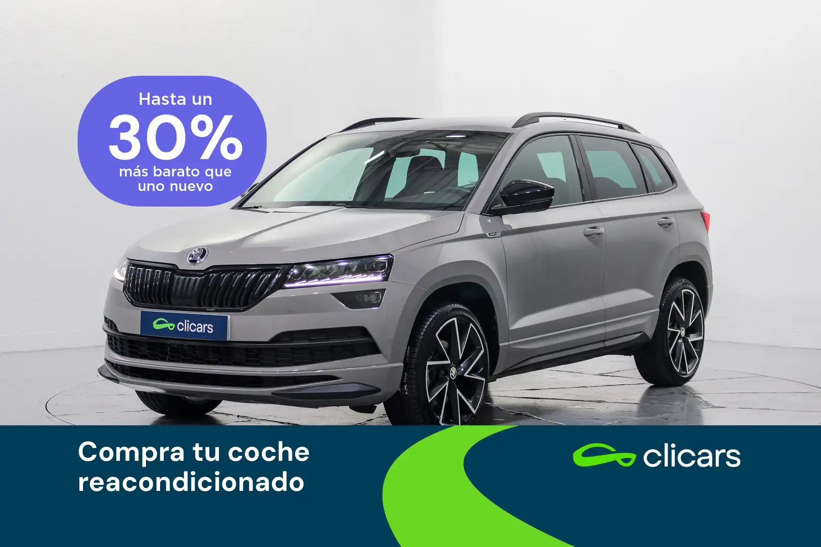 Skoda Karoq 1.5 TSI Sportline ACT DSG Gris - 1