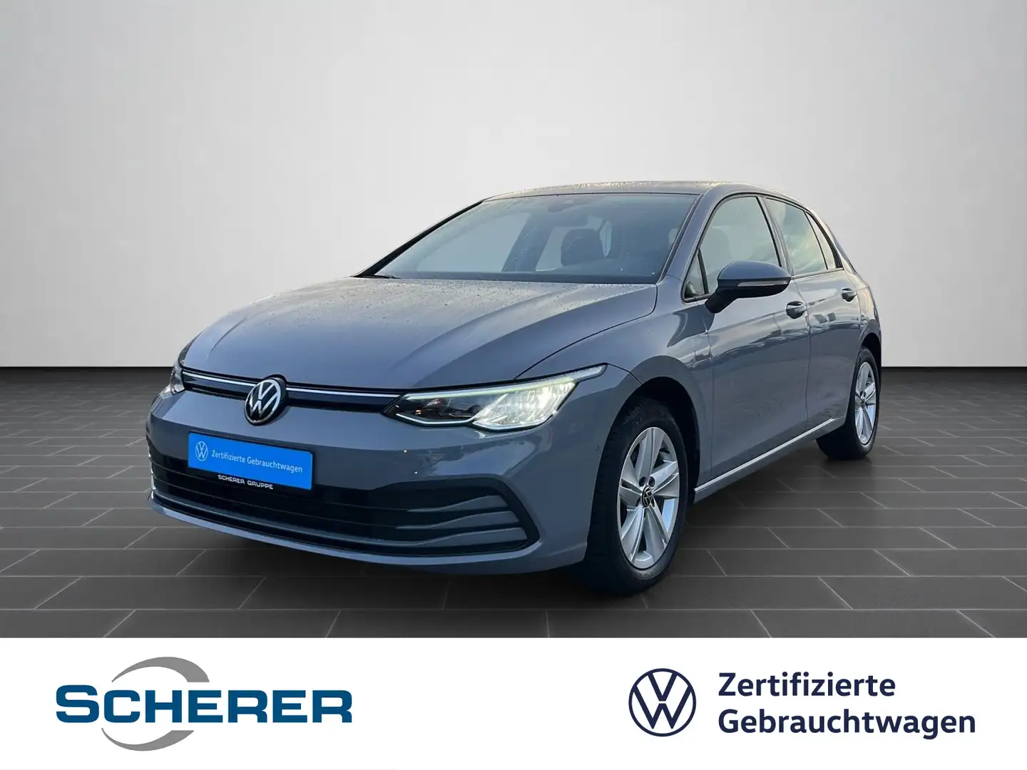Volkswagen Golf VIII 1.5 eTSI Life STD-HEIZUNG LED+ ACC NAV Grau - 1