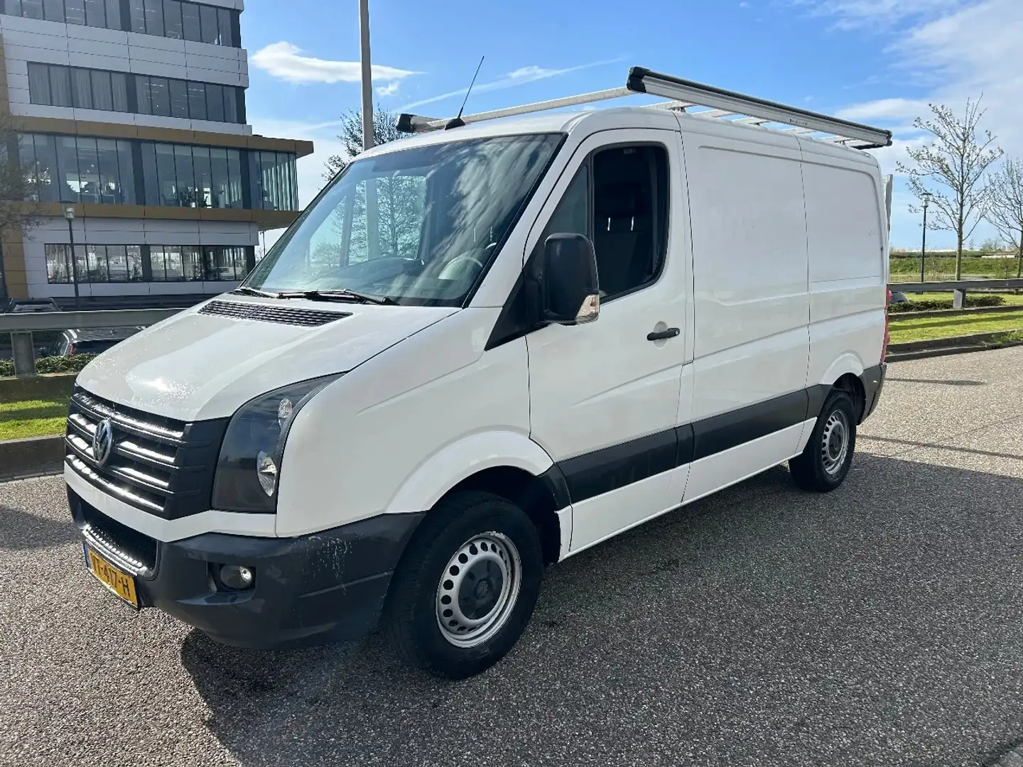 Volkswagen Crafter 2.0TDI L1H1 Airco Cruisecontrol Trekhaak Wit - 2