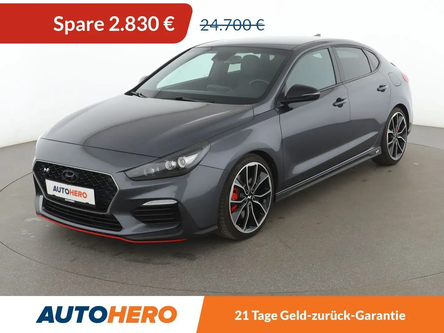 Hyundai i30 2.0 TGDI N Performance*NAVI*CAM*PDC*SHZ*TEMPO*LED* Gris - 1