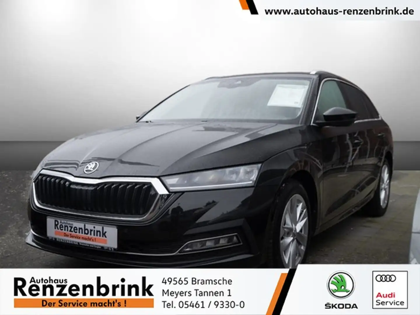Skoda Octavia Combi 2.0 TDI Style DSG 4x4 HUD+AHK+LED+RFK Noir - 1