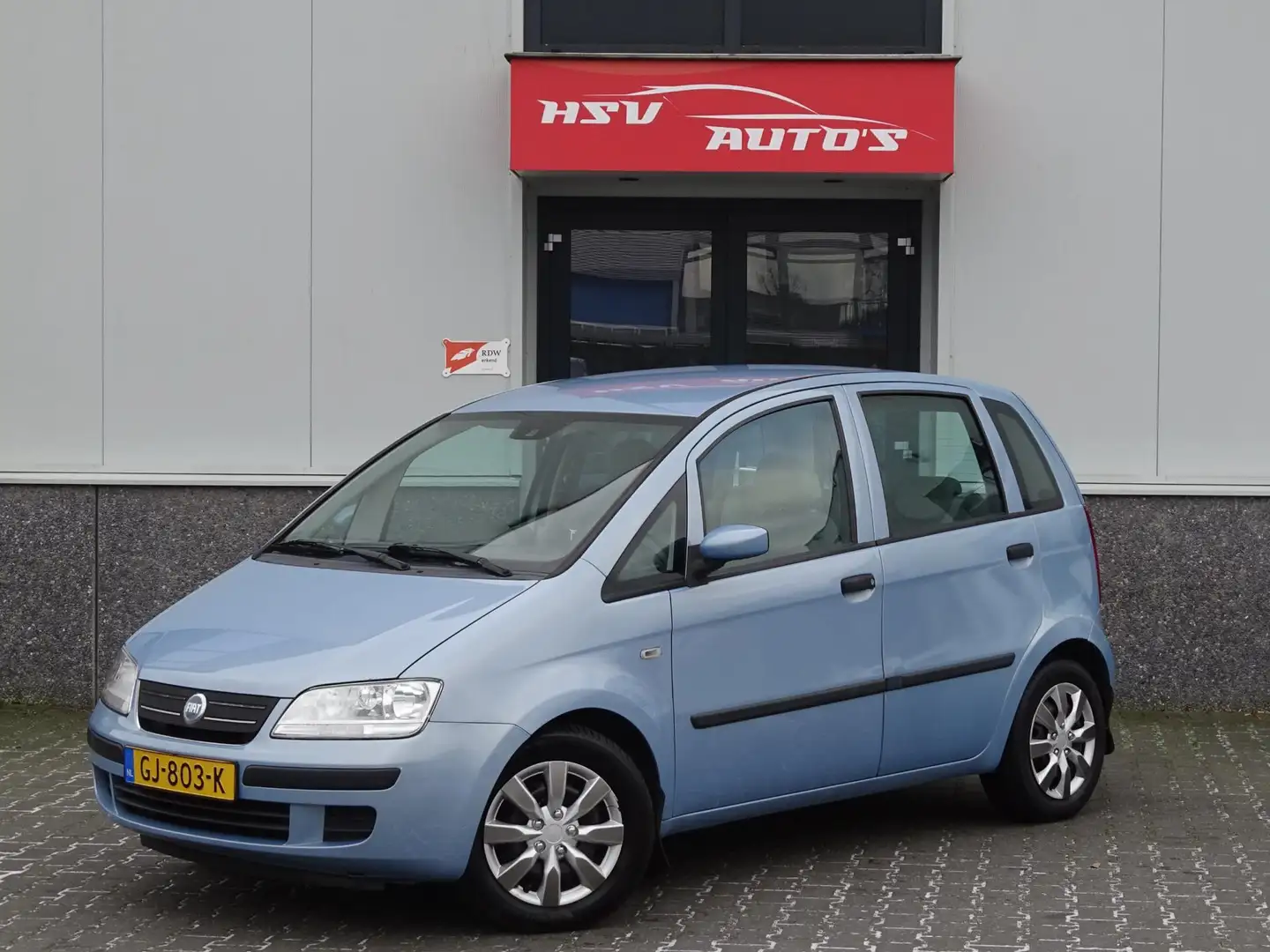 Fiat Idea 1.4-16V Active airco radio/CD 2007 blauw Bleu - 1