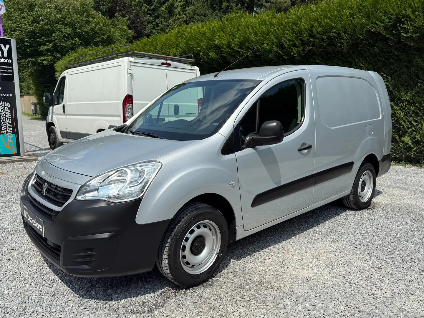 Peugeot Partner 1.6 BlueHDi - UTILITAIRE - EURO 6b - 3 PLACES - Gris - 1