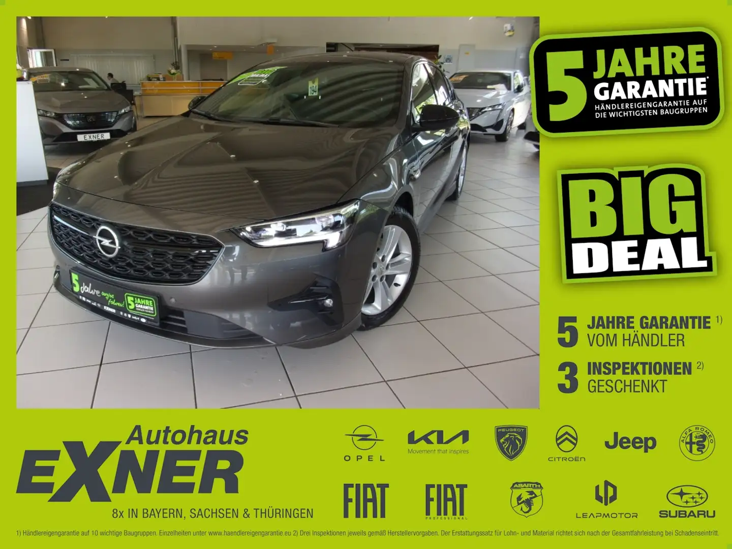 Opel Insignia B Grand Sport 2.0 CDTI ULTIMATE *Navi Gris - 1