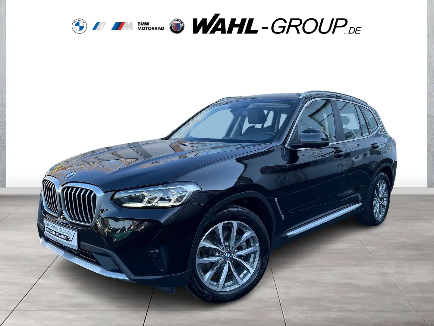 BMW X3 xDrive20i LED NAVI ACC KAMERA H&K KEYLESS AHK ALU Schwarz - 1