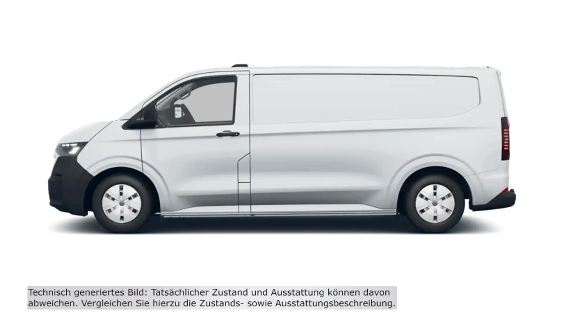 Volkswagen T7 Transporter VW Transporter T7 Kastenwagen LR TDI Weiß - 2