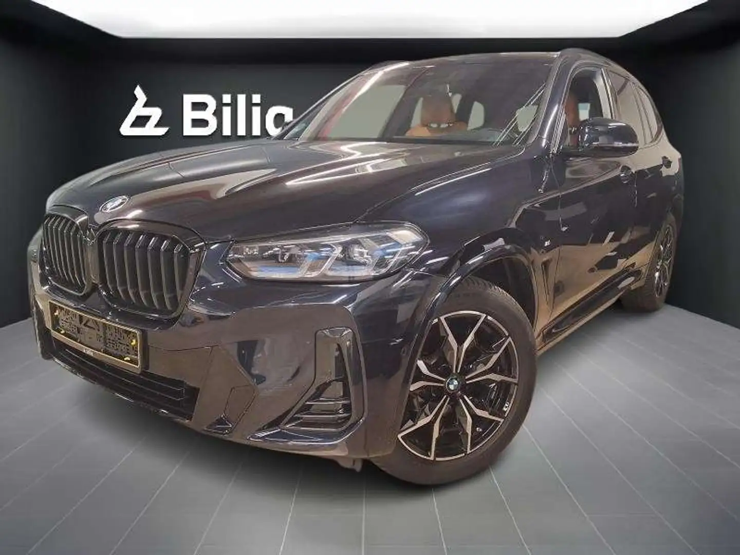 BMW X3 X3 20d M-Sport Bleu - 2