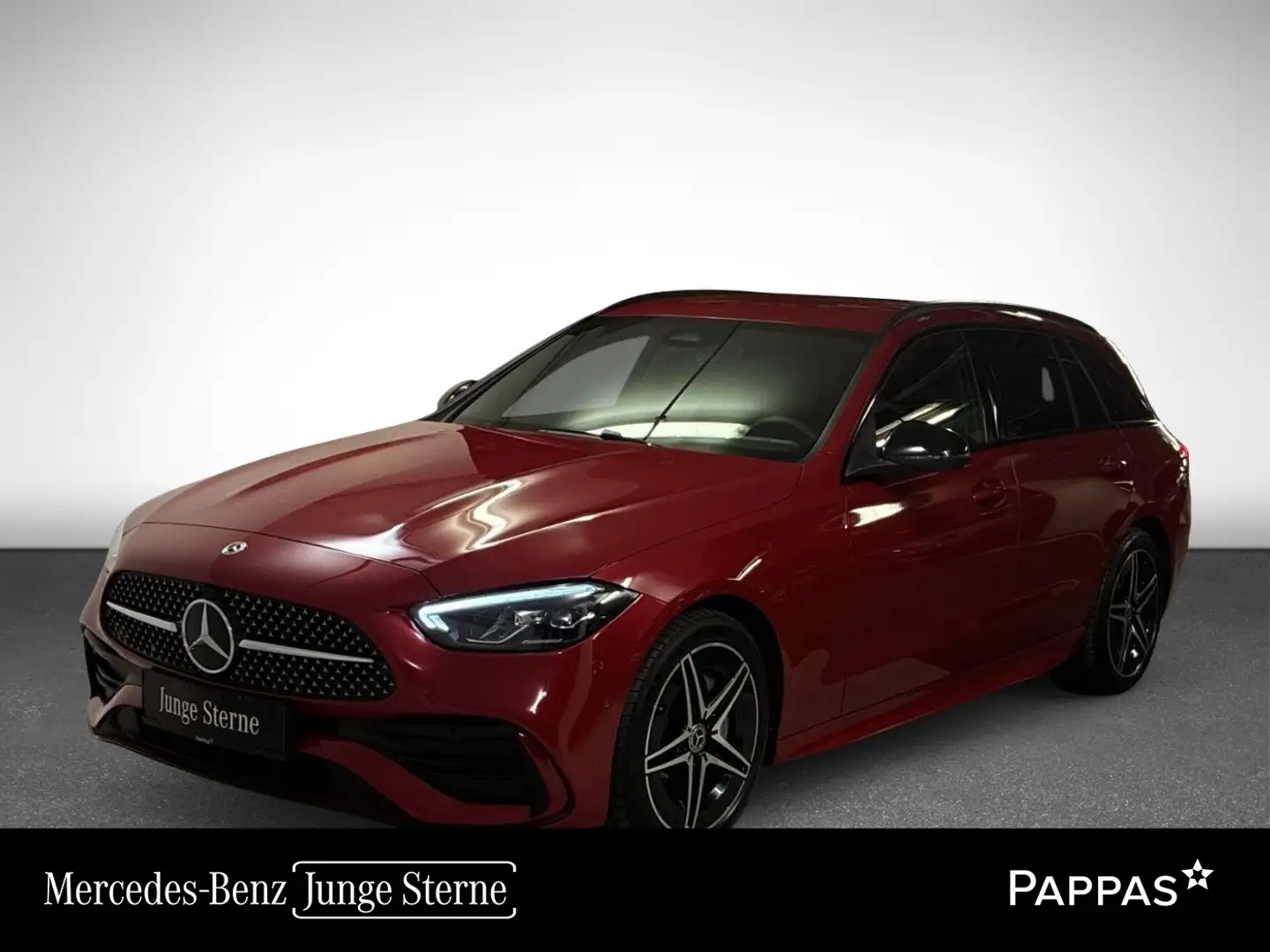 Mercedes-Benz C 220 d 4MATIC T-Modell PTS Cam Navi LED SHZ Rot - 1