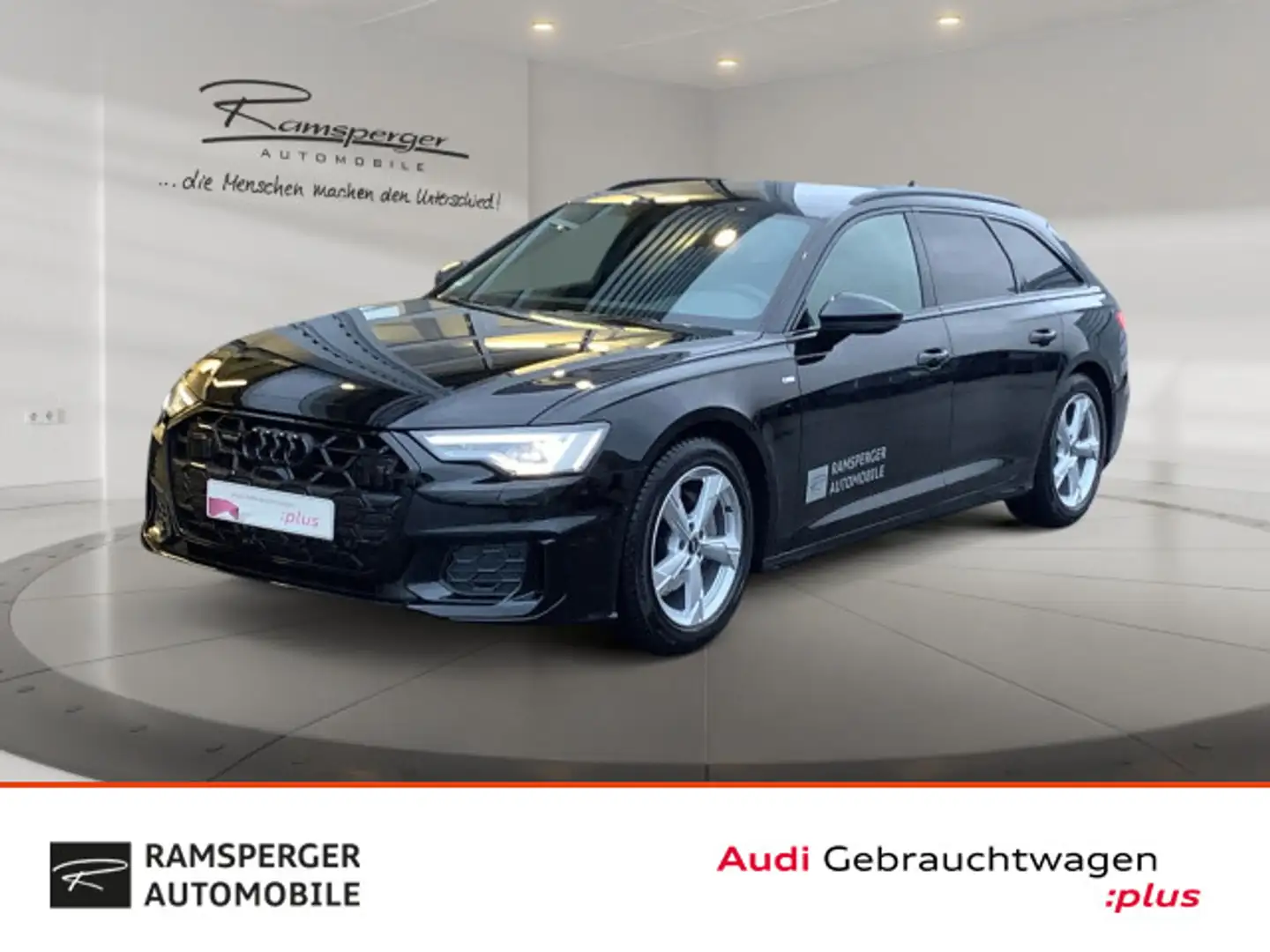Audi A6 Design S line 40 TDI quat. Matrix ACC Schwarz - 1