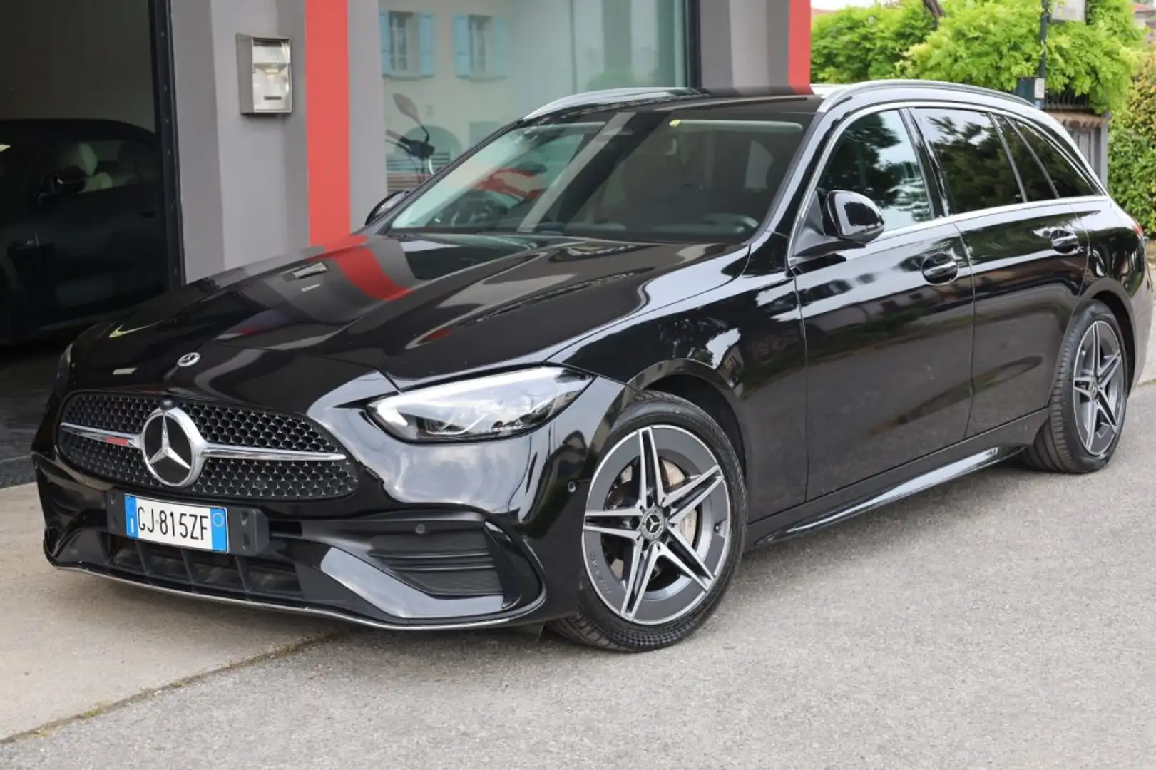 Mercedes-Benz C 200 d Mild hybrid S.W. Premium AMG Full LED Camera Uni Schwarz - 1