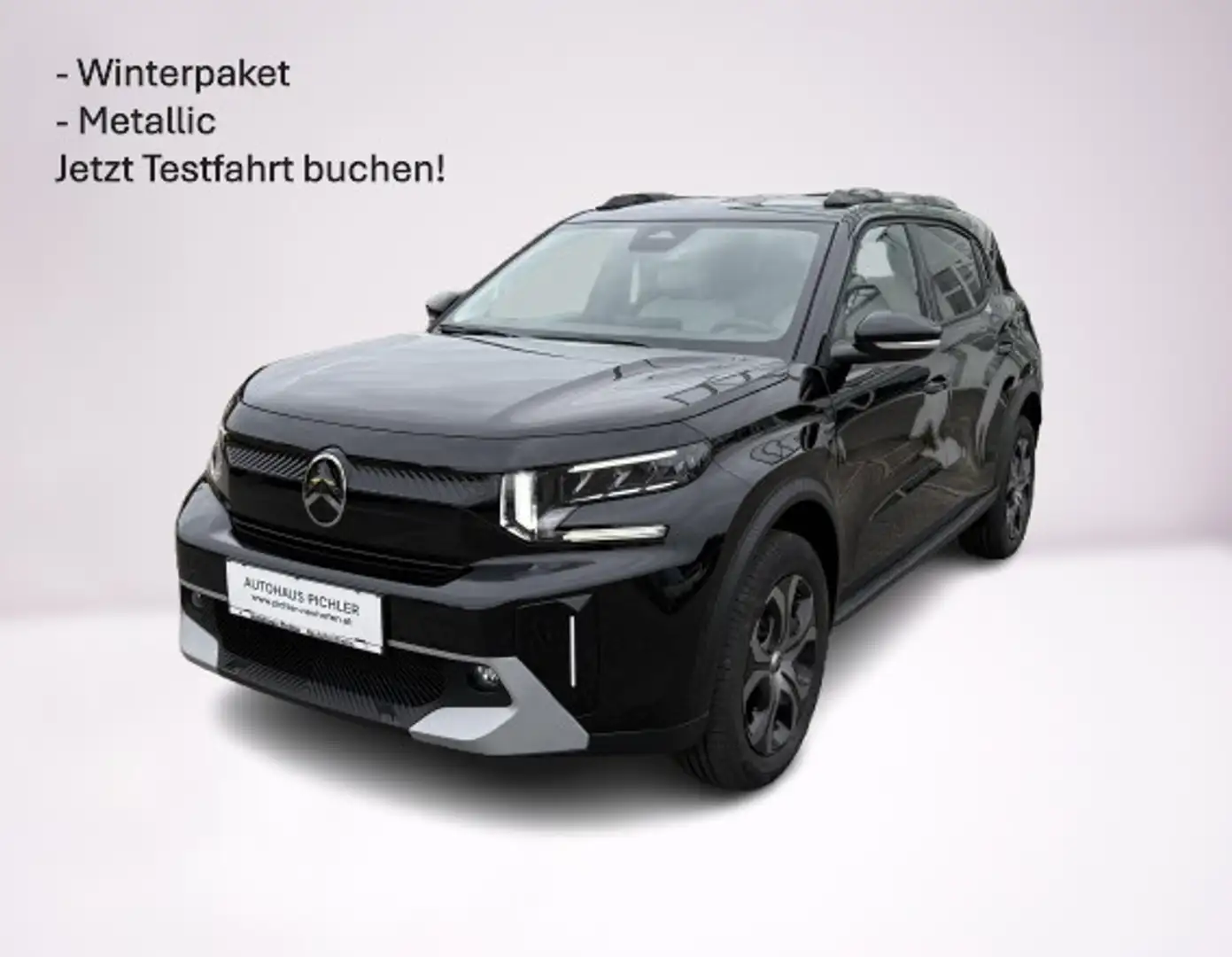 Citroen C3 Aircross Hybrid mHEV 145 Plus ë-DSC6 Schwarz - 1