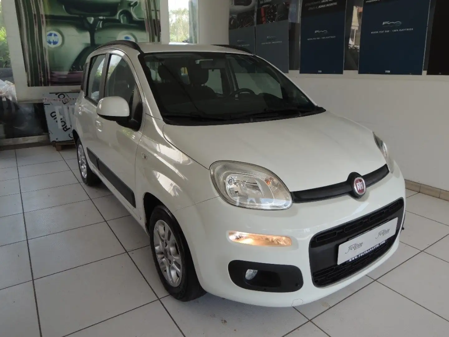 Fiat Panda 1.3 MJT 95 CV S&S Lounge Blanc - 1