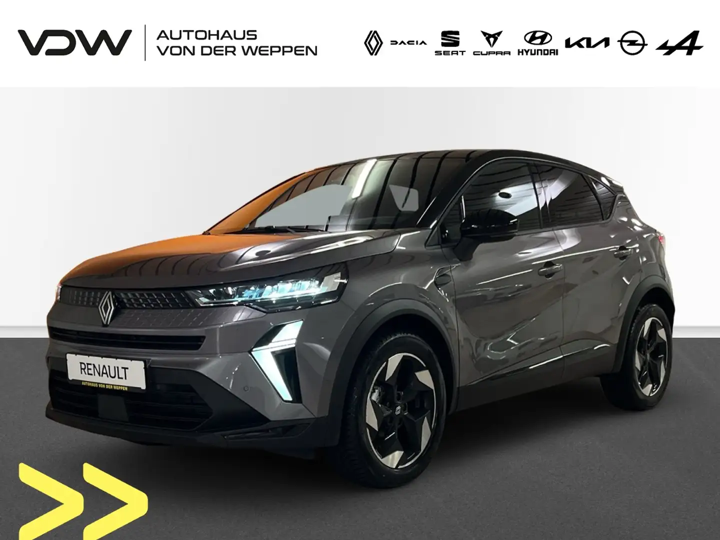 Renault Captur II Techno 160PS Automatik! Klima Rückfahrkamera Schwarz - 1