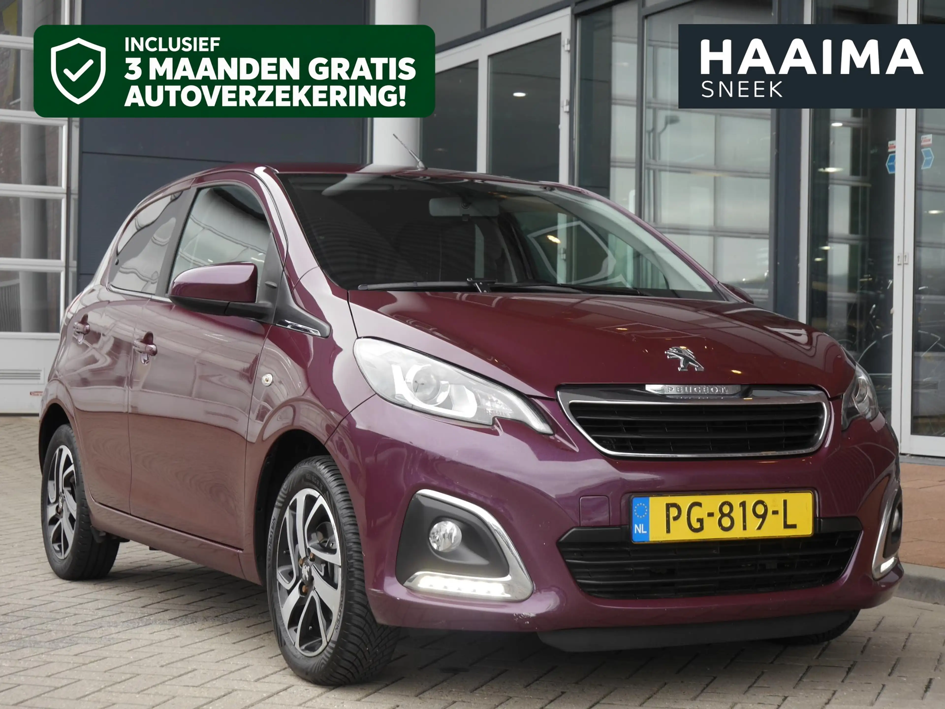 Peugeot 108 1.2 Puretech Allure Lichtmetalen velgen | Getint g