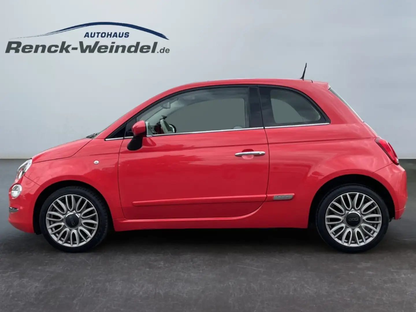 Fiat 500 Lounge 1.2 Pano Klimaautom PDC DAB BT AUX Multif.L Rot - 2