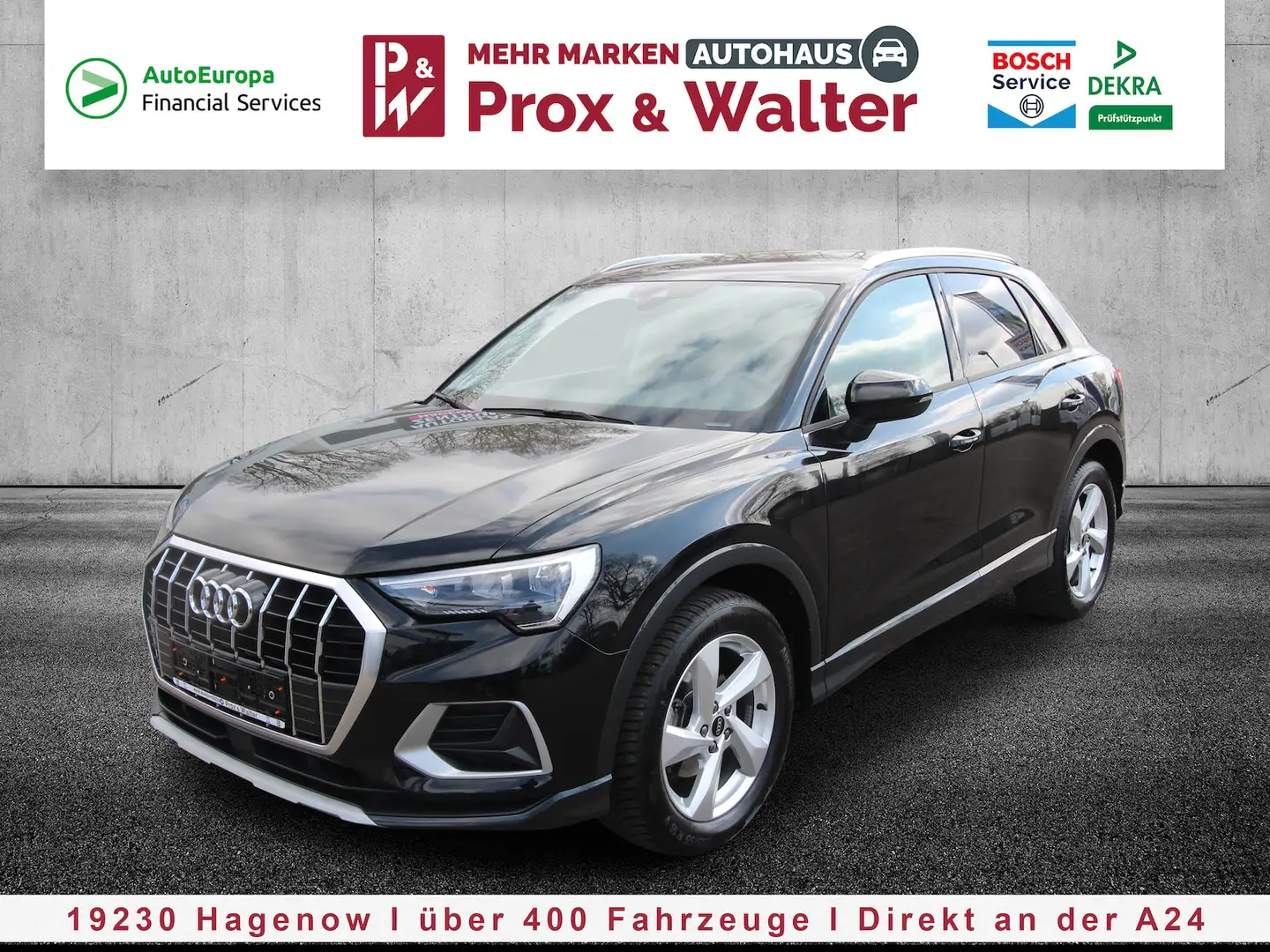 Audi Q3 35 TDI S-tronic advanced LED+NAVI+KAMERA+AHK Fekete - 2