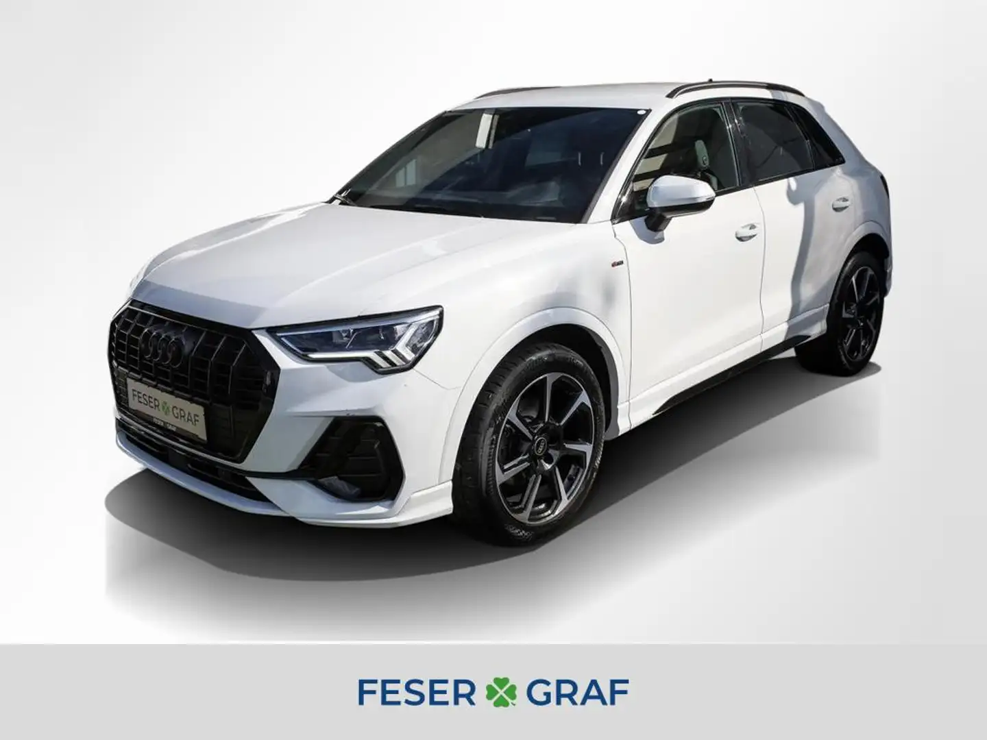 Audi Q3 35 TDI 2x S line AHK LED Navi RüKa Sitzh. Blanc - 1