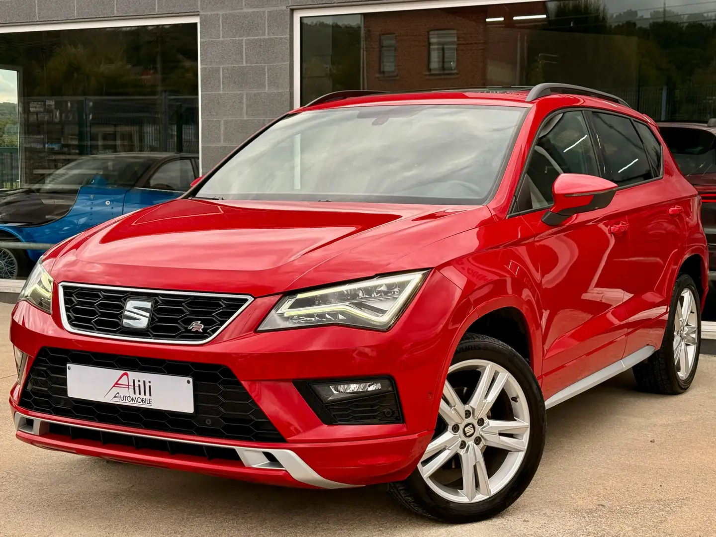 SEAT Ateca Ateca 1.5 TSI*Full-FR*Boite-Auto*Toit-Pano*Led* Rouge - 1