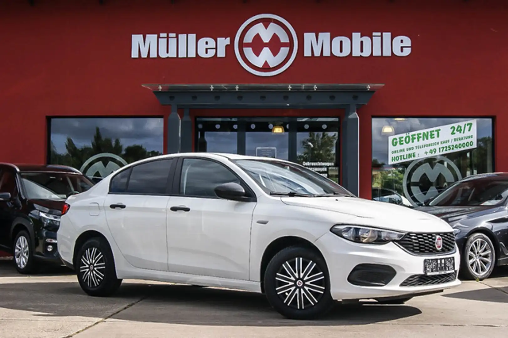 Fiat Tipo 1.4 Lim. POP 55kW/75PS KLIMAANLAGE 1.HAND Pop White - 1