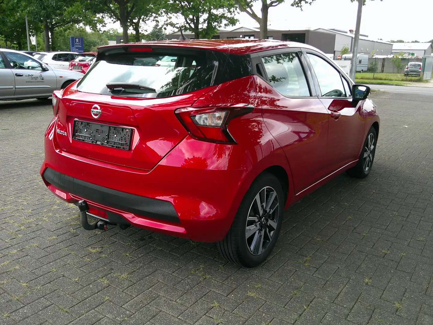 Nissan Micra 1,0 ACENTA 71PS 5MT AHK Rot - 2