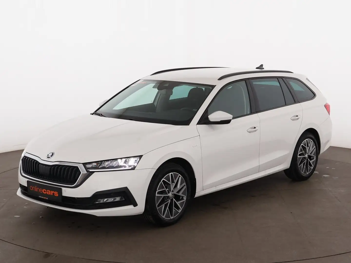 Skoda Octavia Combi 2.0 TDI Ambition Aut LED AHK RADAR Weiß - 2