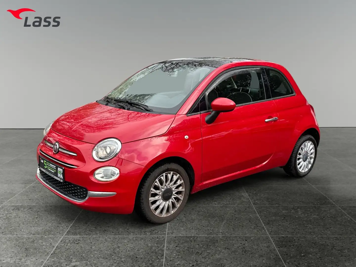 Fiat 500 1.2 8V Lounge Facelift LM PDC Pano SD elSitz Rot - 2