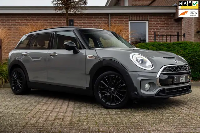 MINI Cooper S Clubman Mini 2.0 192 PK Aut. Moonwalk Grey Full LED Stoelv