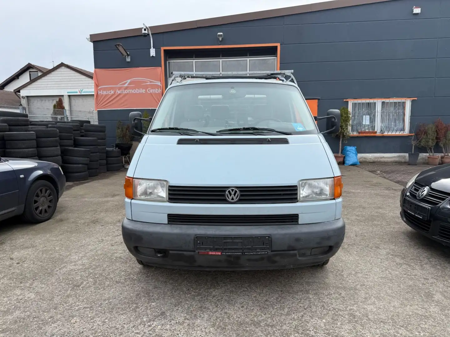 Volkswagen T4 Kombi T4 1,9 /Pritsche mit Plane/Tüv 02.2026 Синій - 2
