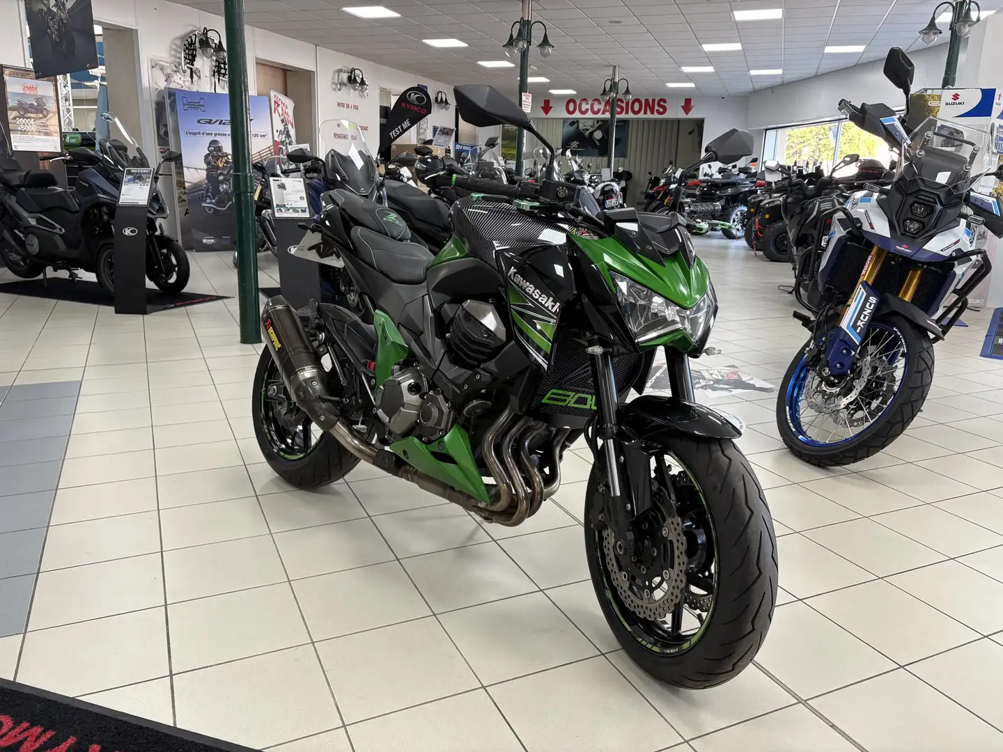Kawasaki Z 800 Grün - 2