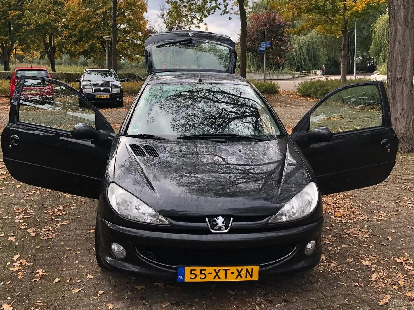 Peugeot 206 206 1.4 Forever Zwart - 2