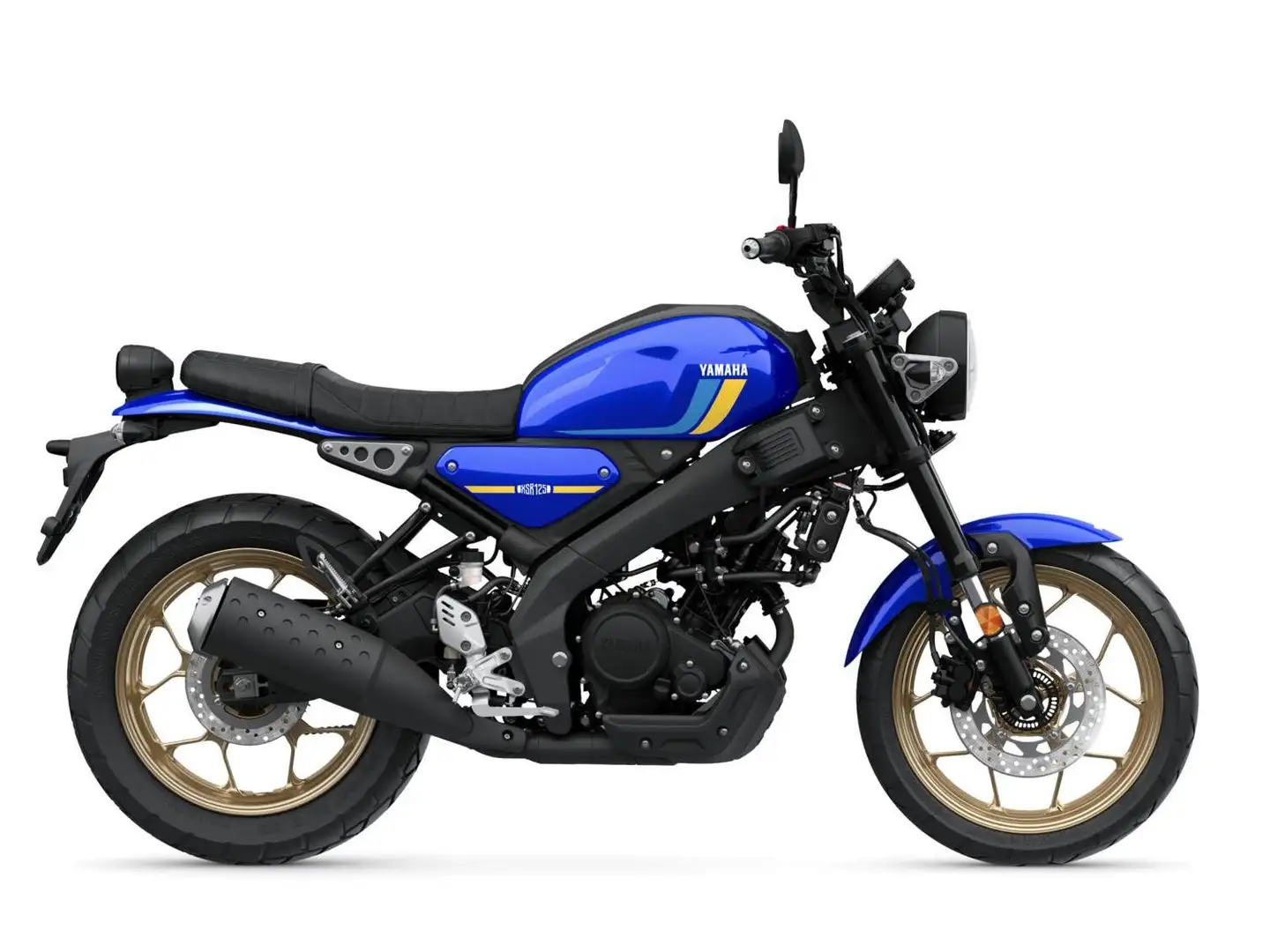 Yamaha XSR 125 Bleu - 1