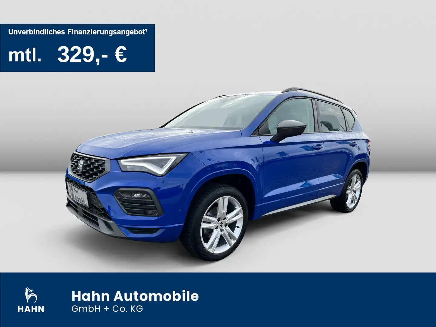 SEAT Ateca FR 1.5TSI DSG Navi AHK Standh LED Cam SHZ Bleu - 1