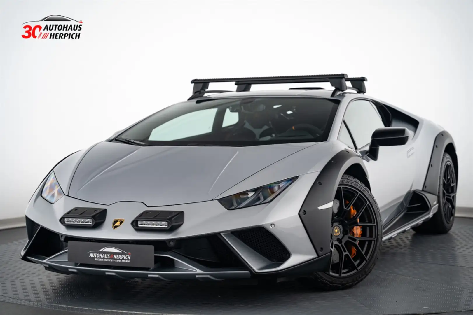 Lamborghini Huracán Sterrato Trim Sensonum Telemetry MwSt. Silver - 1