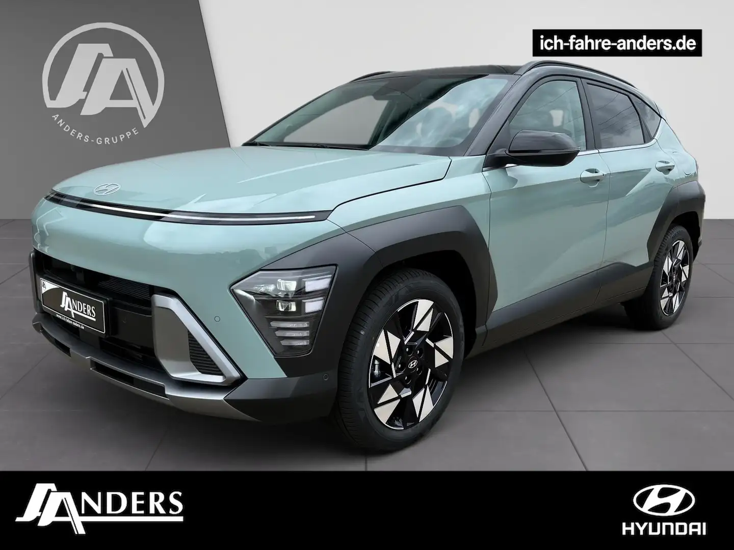 Hyundai KONA SX2 MY25 1.6 T-GDI Prime +360°+LED+SHZ+DAB+ Grün - 1