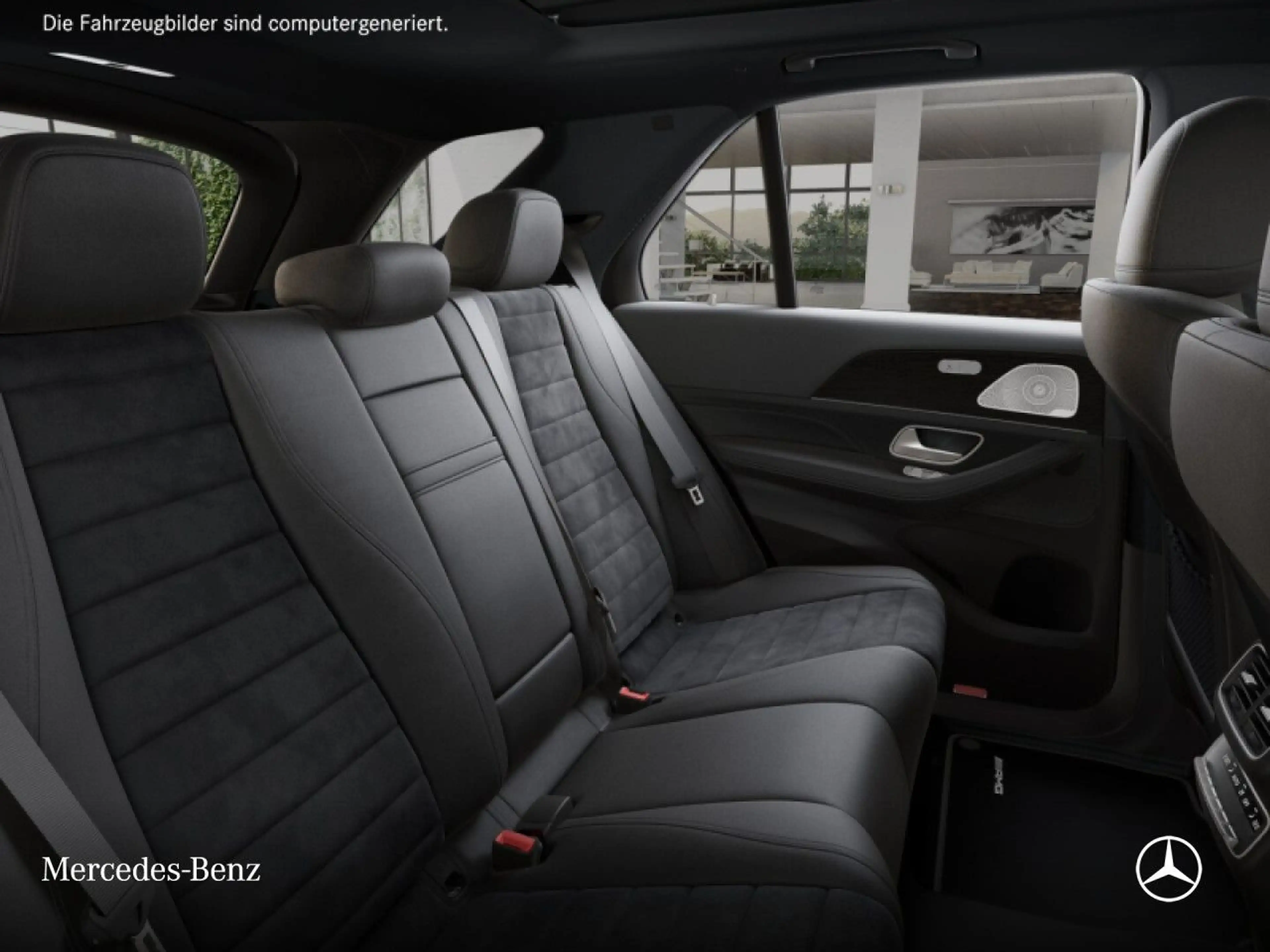 Mercedes-Benz GLE 350 de 4M AMG+NIGHT+PANO+360+AHK+MULTIBEAM+20" — photo 12