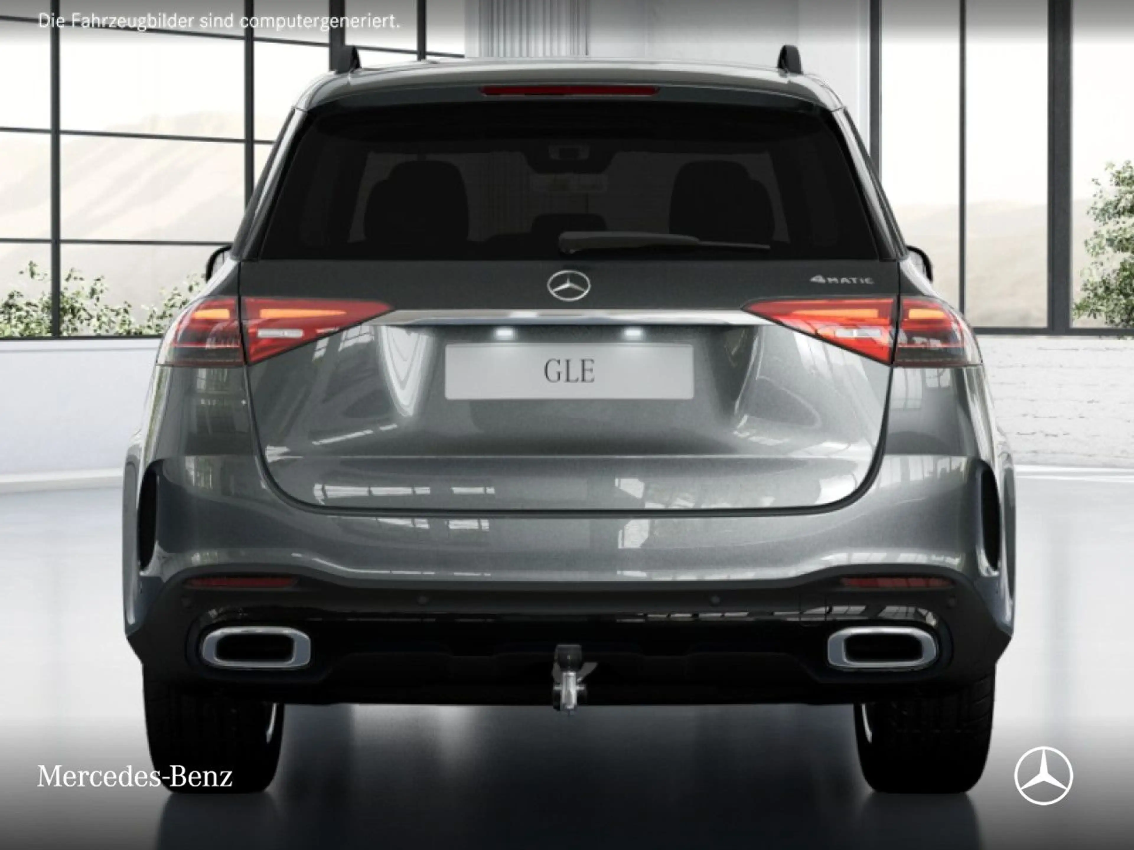 Mercedes-Benz GLE 350 de 4M AMG+NIGHT+PANO+360+AHK+MULTIBEAM+20" — photo 7