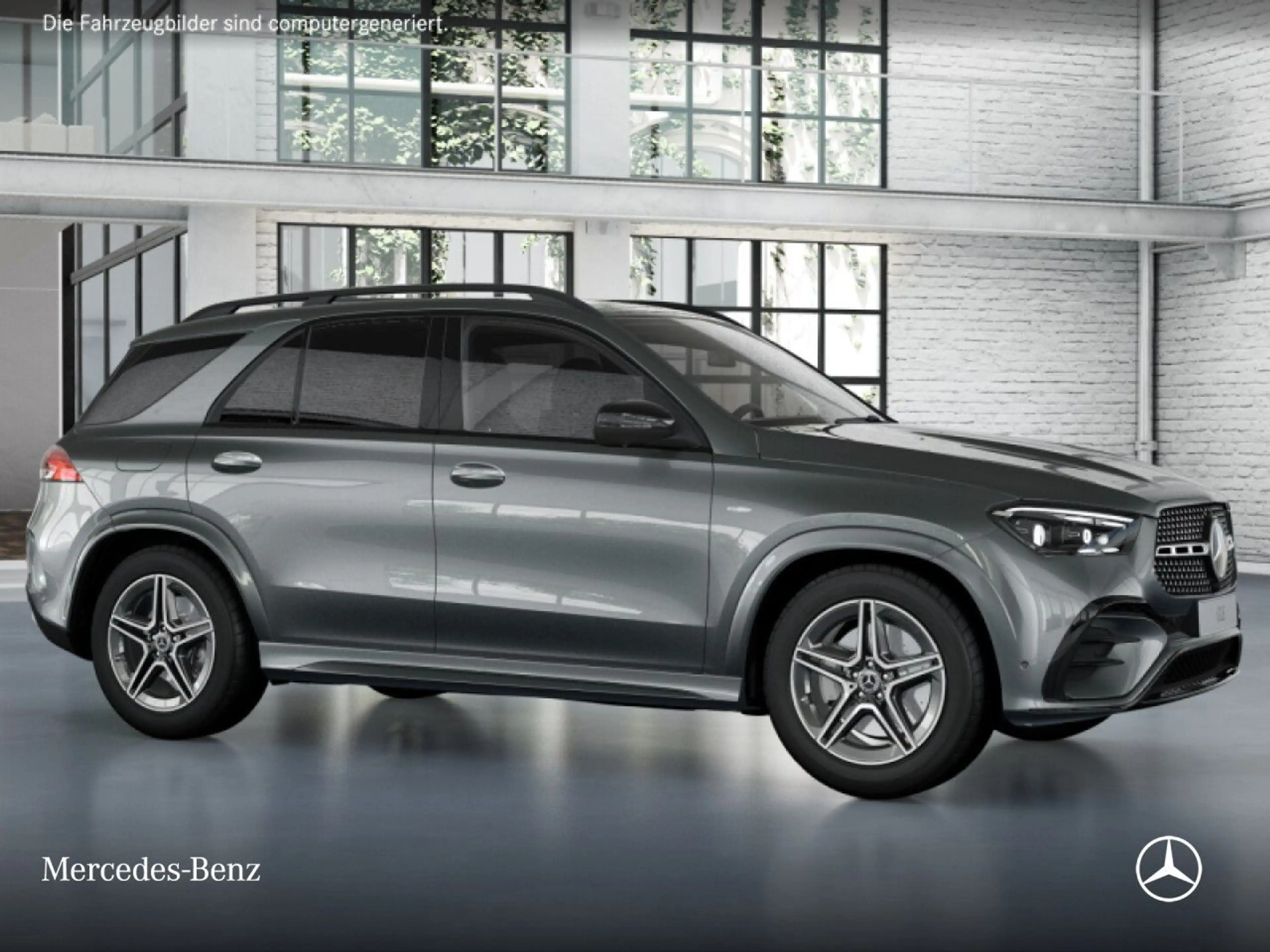 Mercedes-Benz GLE 350 de 4M AMG+NIGHT+PANO+360+AHK+MULTIBEAM+20" — photo 15