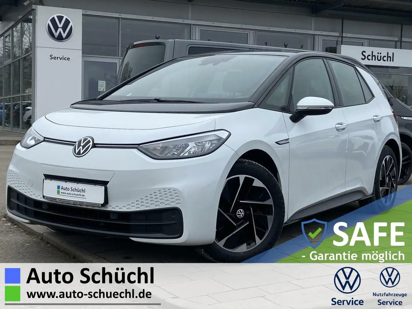 Volkswagen ID.3 Pro Performance WÄRMEPUMPE+18"+CCS+APP-CON Weiß - 1