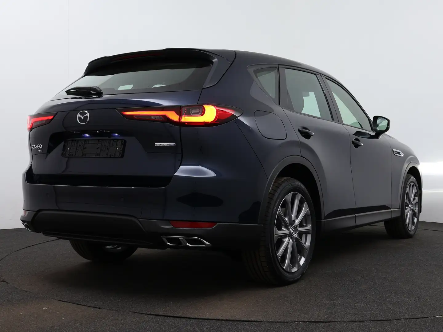 Mazda CX-60 2.5 e-SkyActiv PHEV Exclusive-Line | Blauw - 2
