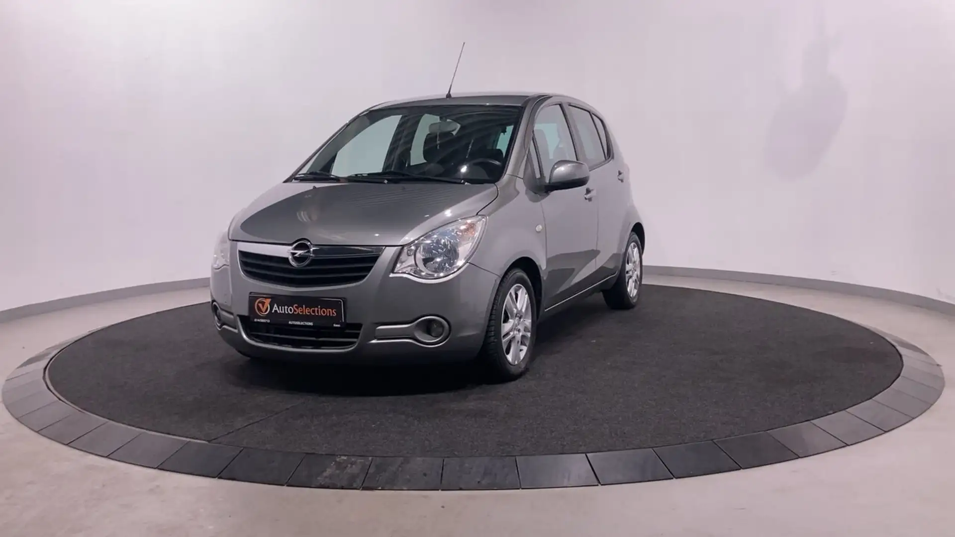 Opel Agila 1.2 Benzine/Airco Grijs - 1